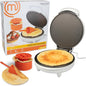 MasterChef Waffle Cone and Bowl Maker- Includes Shaper Roller and Bowl Press- Homemade Ice Cream Cone Baking Iron Machine, Fun Kitchen Appliance for Summer Parties & Gift Giving