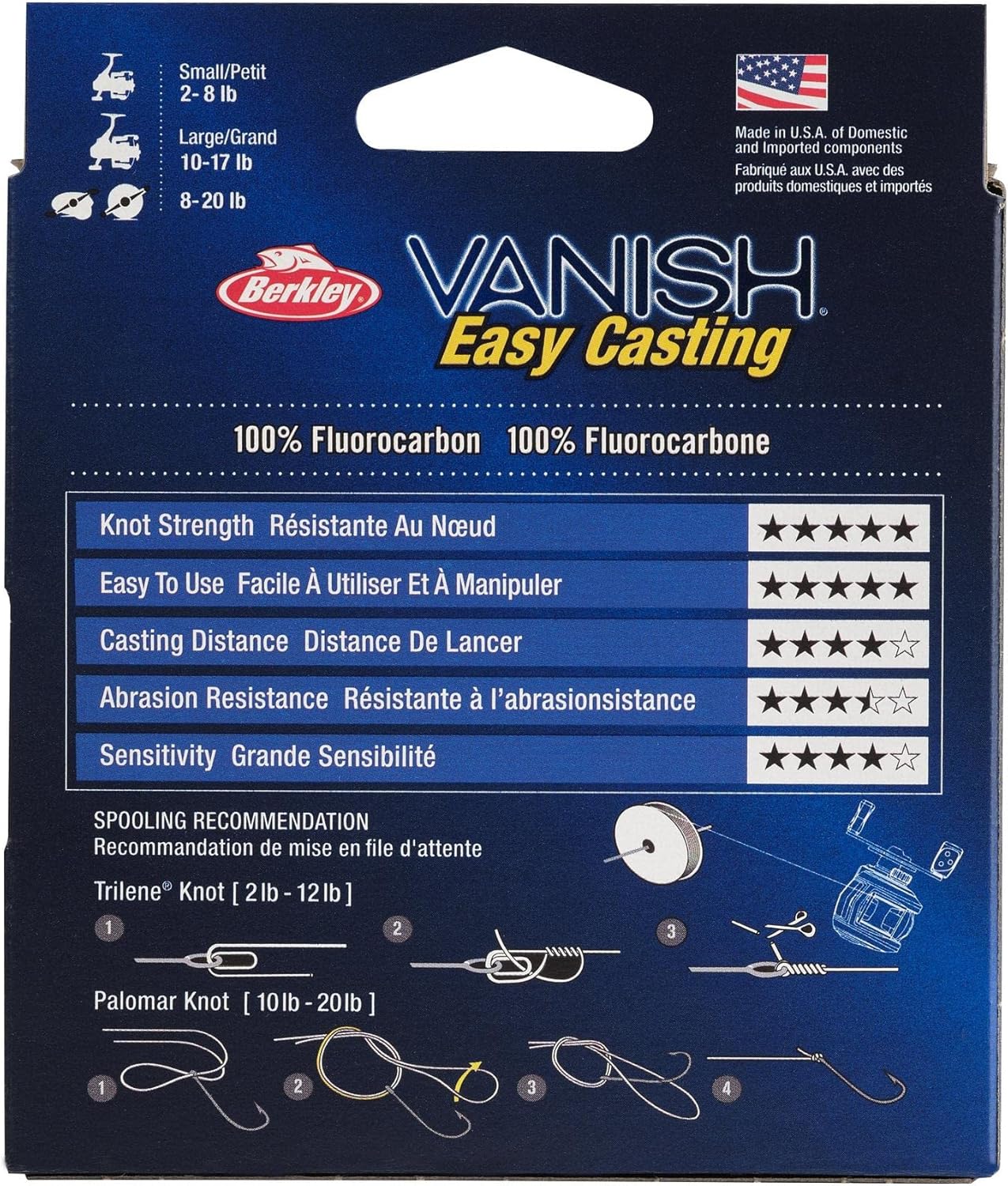 Berkley Vanish, 20lb | 9kg, 250yd | 228m Fluorocarbon - 20lb | 9kg - 250yd | 228m