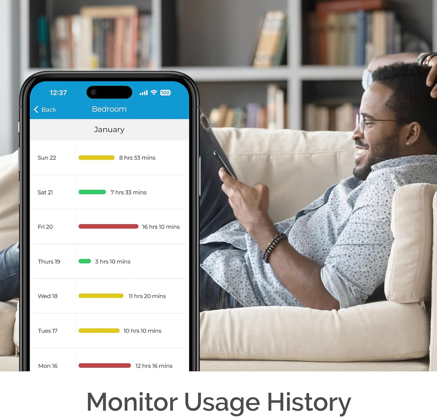 Breez Eco | Smart AC Controller for Mini Split, Window, Portable ACS | WiFi, Alexa, Google, Siri Shortcuts, SmartThings, IFTTT, Free App, NO Subscriptions | Schedules, Geofencing, Comfy (Black)