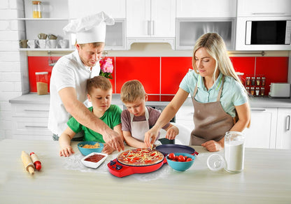 Courant Pizza Maker with Timer 12" 1pc Red