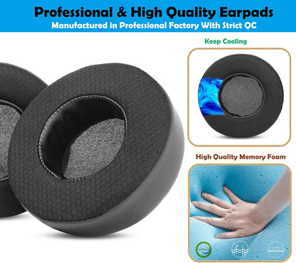 DowiTech Cool Gel Headphone Ear Pads Headset Replacement Earpads Compatible with Corsair Virtuoso RGB Wireless SE Gaming Headset