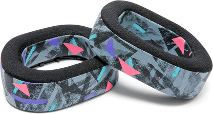 WC Freeze HS80 - Cooling Gel Earpads for Corsair HS80 RGB Wireless, Wired, & HS80 Max by Wicked Cushions - Elevate Comfort, Thickness & Sound Isolation for Epic Gaming Sessions | Black