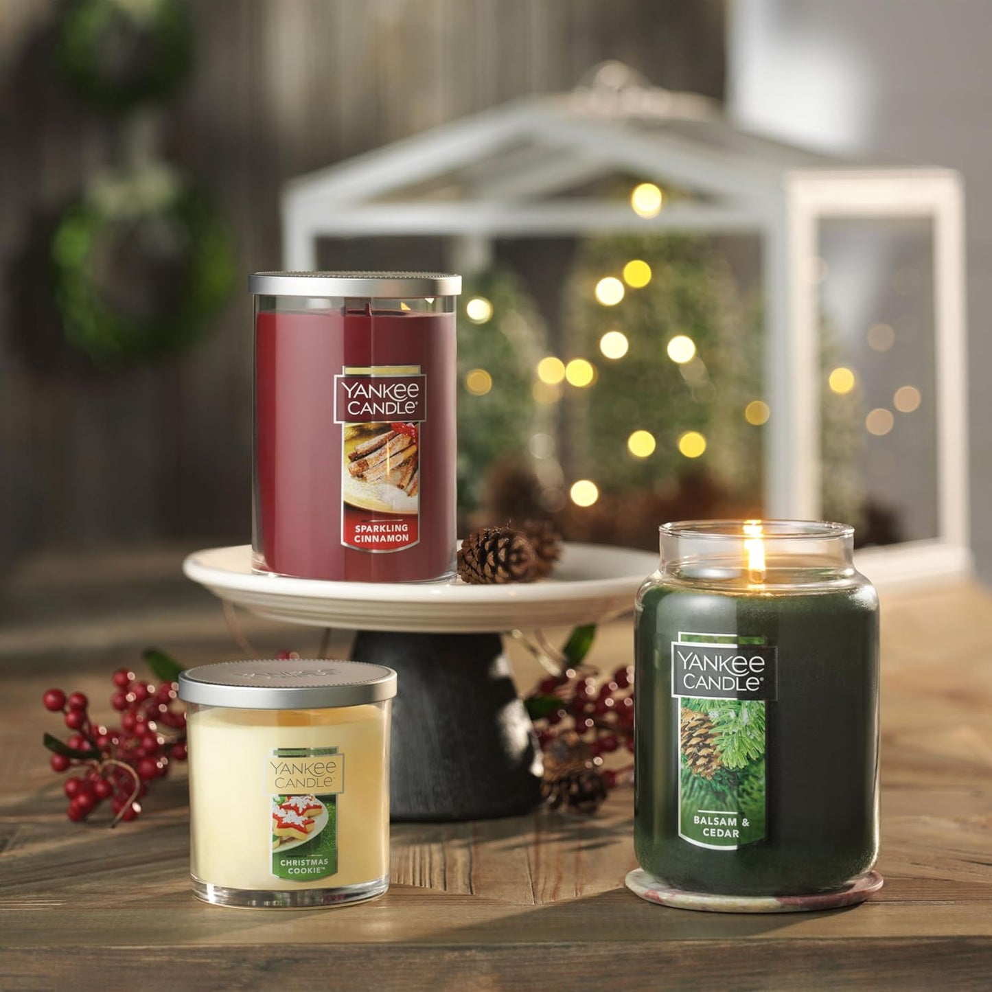 Yankee Candle Scented Candle, Sage & Citrus, Original Large Jar Candle, 110-150 Hours of Burn Time, 22 oz.