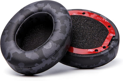 WC Wicked Cushions Replacement Ear Pads for Beats Studio 2 & 3 (B0501, B0500) Wired & Wireless | Does NOT Fit Beats Solo | Softer PU Leather, Enhanced Foam & Stronger Adhesive | Black Floral
