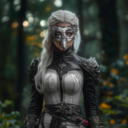 lckellong Halloween Eagle Cosplay Mask Bird Beak Costume Mask Masquerade Half Mask Mardi Gras Day Party Supplies