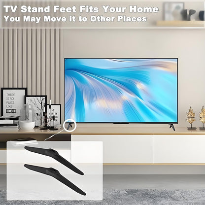 TV Stand for TCL Roku TV Stand Legs,TV Legs Replacement for Smart TV TCL 28" 32" 40" 43" 49" 50" 55" 65" 32S359 40FD5406 43S325 49S403 50S525 55S453 65S455 TV Feet (Upgrade Version)