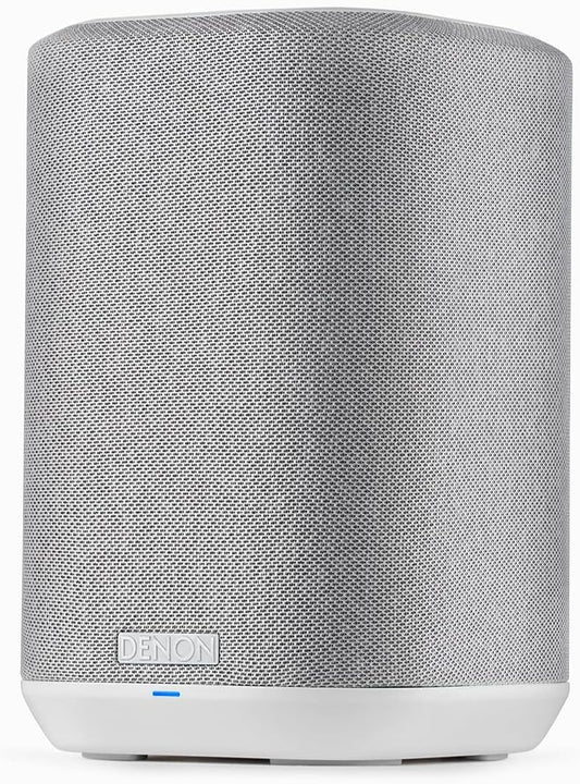 Denon Home 150 Wireless Smart Speaker – Compact Design, Wi-Fi & Bluetooth, HEOS Built-in, Alexa Built-in, Siri & AirPlay 2, Spotify Connect, Multi-Room Support, White - PuriLite