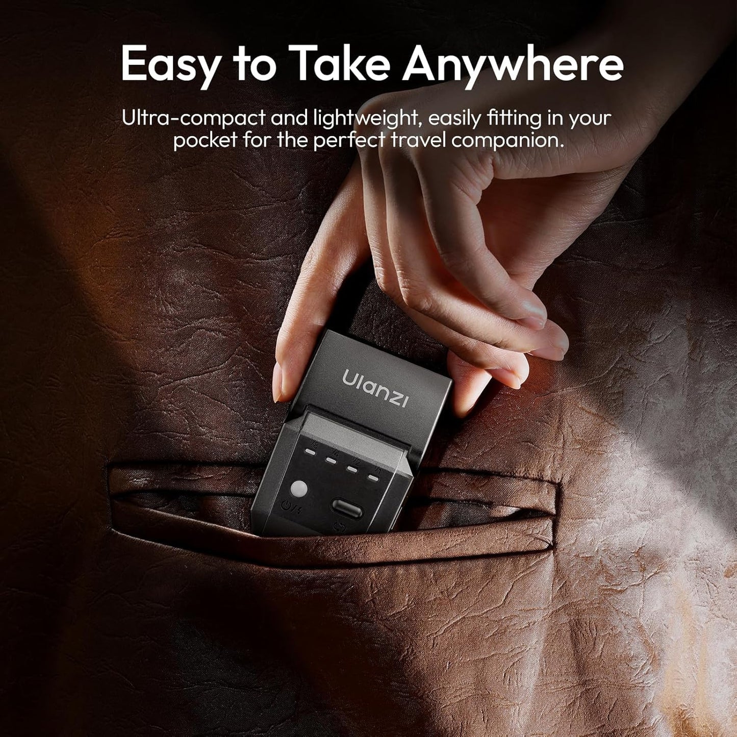 ULANZI Mini Camera Flash SL01 Speedlite Digital Camera Speedlight with Hot Shoe, Compatible with Sony/Canon/Fuji/Nikon/Panasonic/Olympus/Pentax