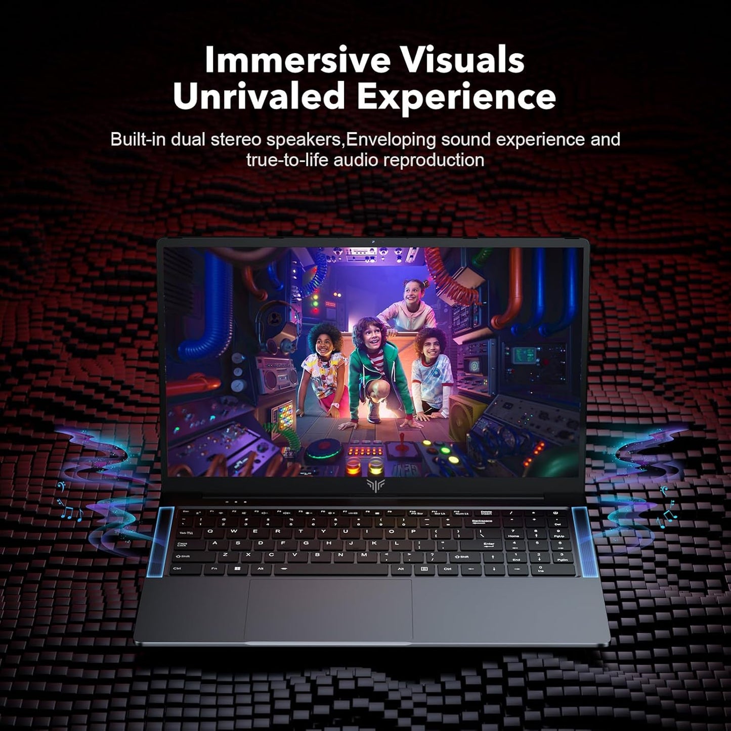 ACEMAGIC Gaming Laptop Computer AMD Ryzen 7 5700U Windows Laptop 16.1-in IPS 16GB DDR4 512GB NVMe SSD Backlit & Numeric Input WiFi 6 HDMI Type-C USB-3.2 Webcam 3.5mm Audio Office Laptops Home Laptops