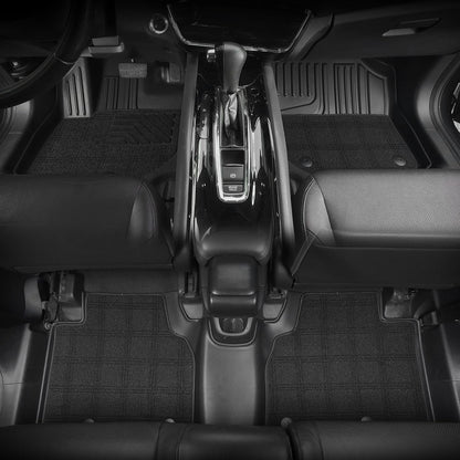AOMSAZTO Floor Mats & Trunk Mat for 2024 2025 Chevy Equinox EV (Non Fuel),TPE All Weather Protection 2 Rows Car Floor Liners with Cargo Liner for Chevrolet Equinox EV (Non Fuel)