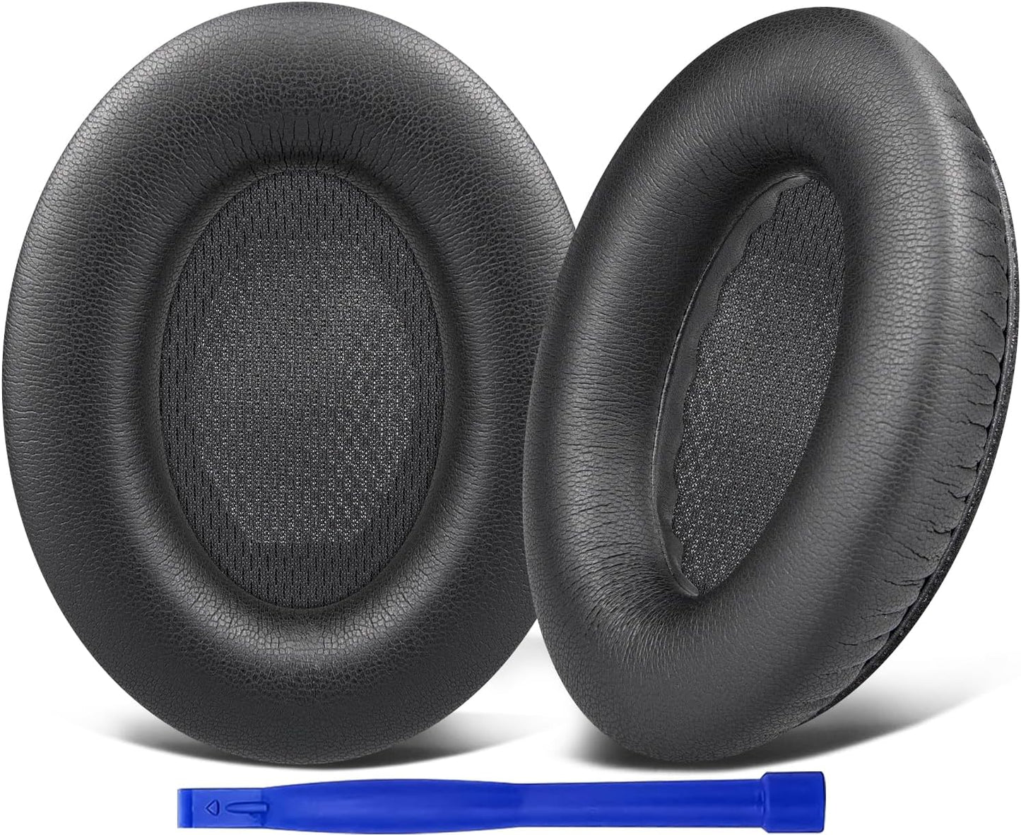 SoloWIT Earpads Cushions for Bose Headphones, Replacement Ear Pads for Bose QuietComfort 15 QC15 QC25 QC2 QC35/Ae2 Ae2i Ae2w/SoundTrue & SoundLink Around-Ear Series - QC25 PL Black&Blue