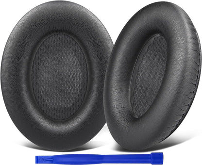 SoloWIT Earpads Cushions for Bose Headphones, Replacement Ear Pads for Bose QuietComfort 15 QC15 QC25 QC2 QC35/Ae2 Ae2i Ae2w/SoundTrue & SoundLink Around-Ear Series - QC25 PL Black&Blue