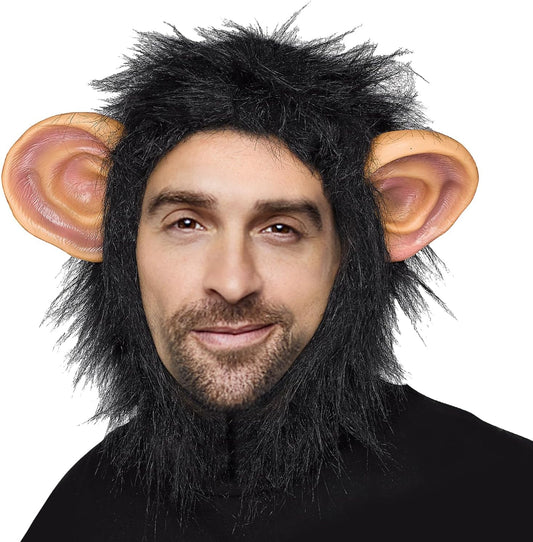 CreepyParty Half Face Monkey Fance Dressing Up Animal Head mask Anime Costume