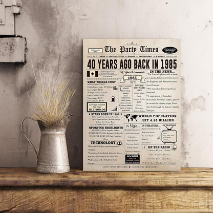 Large 50 Years Old Birthday Gifts for Women Men,Happy 50th Birthday Card for Husband Wife, Retro 50 Years Old Birthday Gifts for Mom Dad