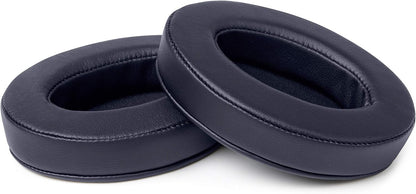 WC PadZ - The Ultimate Upgraded Earpads by Wicked Cushions - Compatible with Audio Technica, HyperX, SteelSeries Arctis & More - Extra Thick - Bigger Opening - Softer Memory Foam | (90s Black)