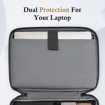 bagasin Laptop Sleeve Case, 15 15.6 16 inch TSA Laptop Sleeve Water Resistant with 4-Layer Protection, Computer Carrying Bag Compatible with MacBook, HP, Dell, Lenovo, Asus Notebook
