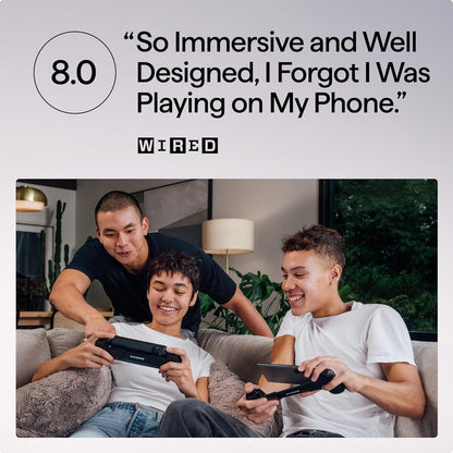 BACKBONE One Mobile Gaming Controller for iPhone (Lightning) - PlayStation Edition - 2nd Gen - Turn Your iPhone into a Gaming Console - Play Xbox, PlayStation & More (3 Months Apple Arcade Included)