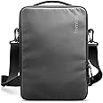 tomtoc DefenderAce-A03 360 Protective Laptop Shoulder Bag for 16-inch New MacBook Pro M4/M3/M2/M1 Pro/Max 2024-2019, Water-Resistant Well-Organized Accessory Sleeve Case with Handle