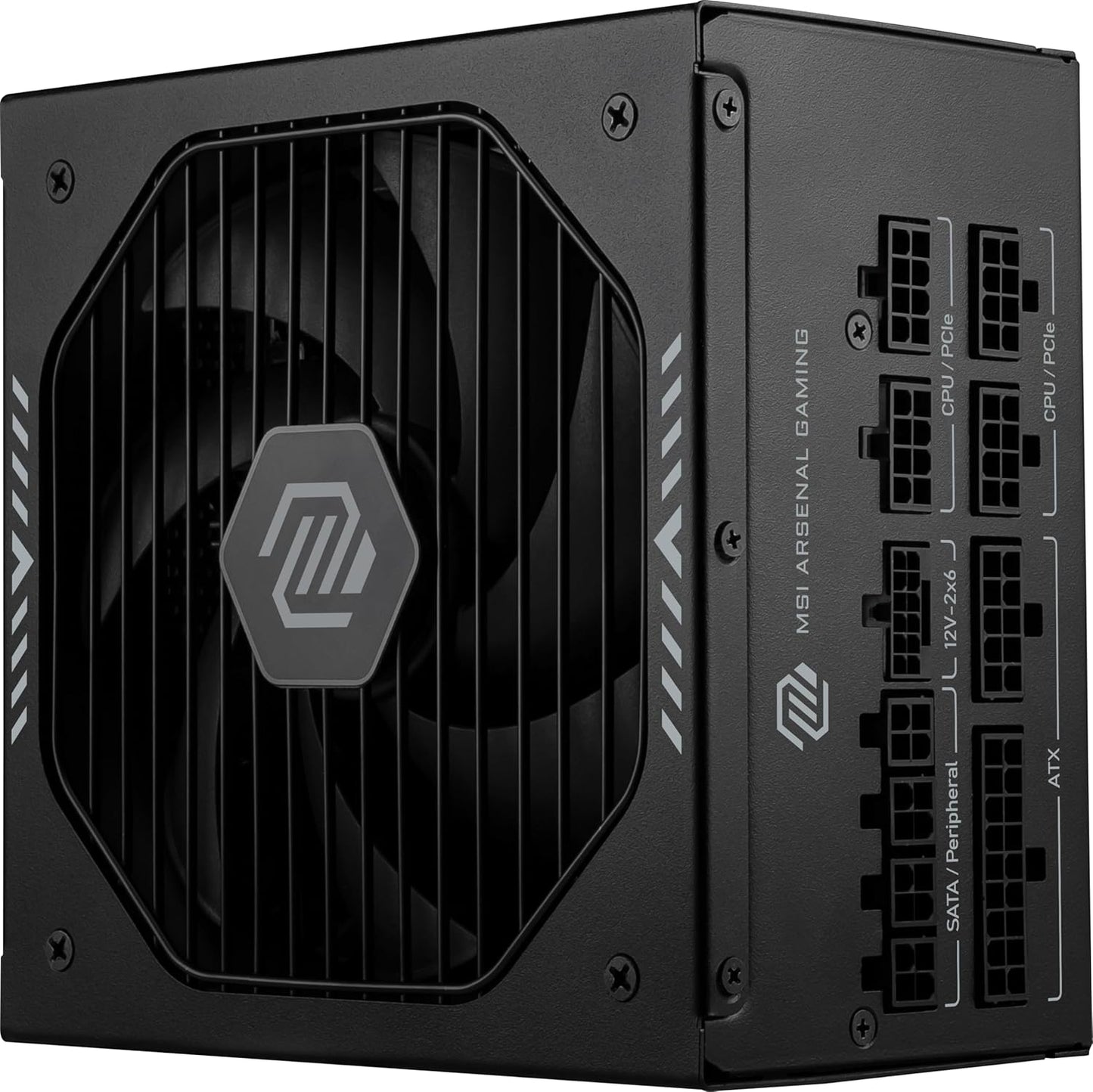 MSI MAG A750GL PCIE 5 Gaming Power Supply - Full Modular - 80 Plus Gold Certified 750W - Compact Size - ATX PSU - PuriLite
