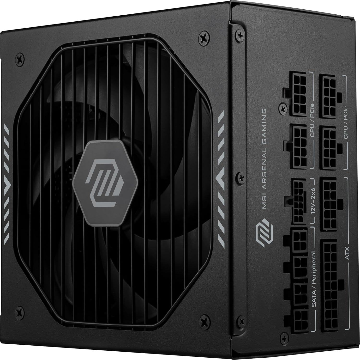 MSI MAG A750GL PCIE 5 Gaming Power Supply - Full Modular - 80 Plus Gold Certified 750W - Compact Size - ATX PSU - PuriLite