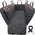 Dog Car Seat Cover, Multifunctional Dog Hammock for Back Seat,Waterproof Car Seat Protector, Scratch Proof Dog Seat Cover for Back Seat, Nonslip Seat Covers for SUV,Trucks, Cars