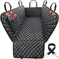 Dog Car Seat Cover, Multifunctional Dog Hammock for Back Seat,Waterproof Car Seat Protector, Scratch Proof Dog Seat Cover for Back Seat, Nonslip Seat Covers for SUV,Trucks, Cars