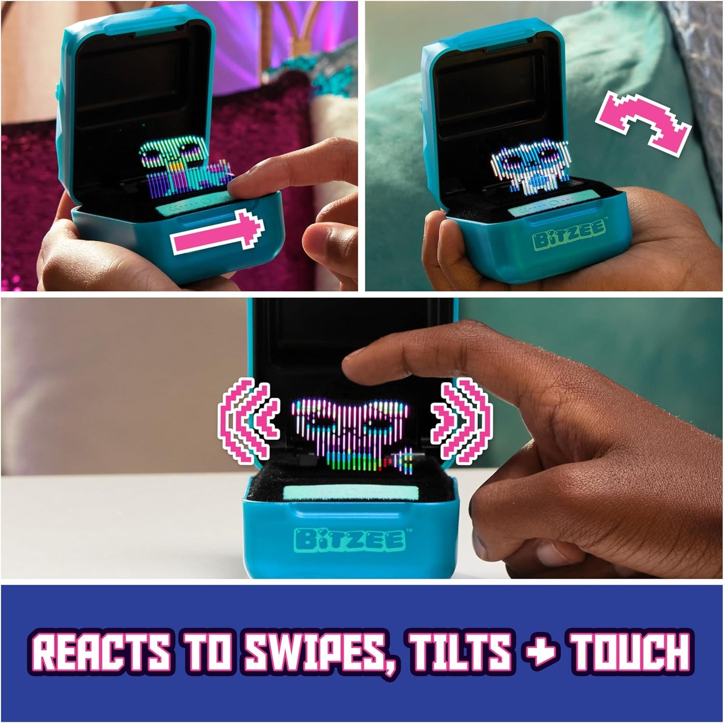 Bitzee, Magicals with 20 Interactive Characters Inside, Reacts to Touch, Digital Pet Kids Toys for Ages 5 and up