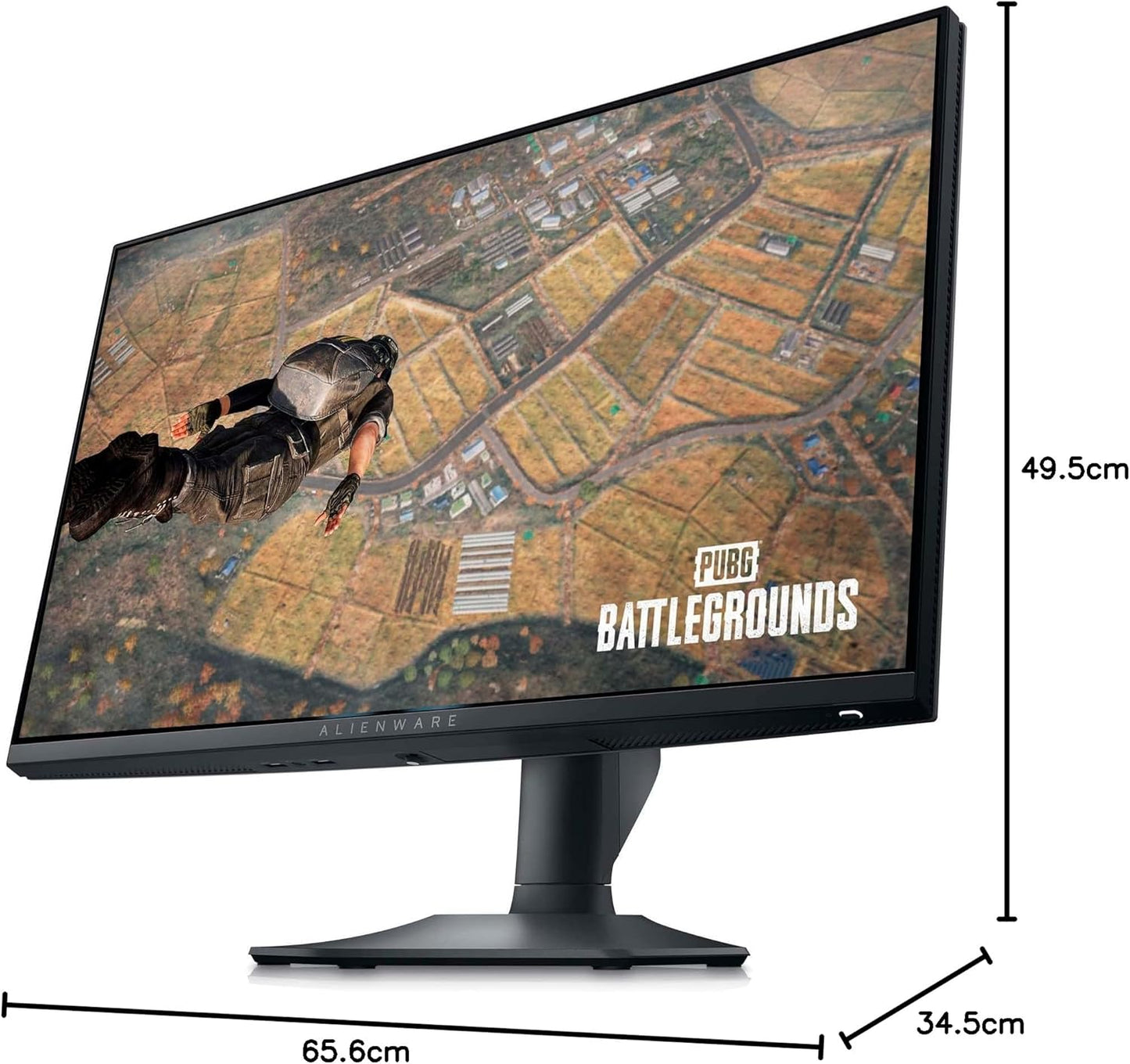 Alienware 25 Gaming Monitor AW2523HF 24.5" IPS LED Full HD (1920 × 1080) 360Hz Display - AMD FreeSync - VESA - Monitor (USB, HDMI) Height/Tilt/Swivel/Pivot Adjustability - Dark Side of The Moon