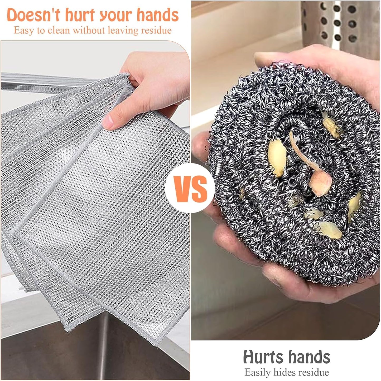 Purilite Select – Worldity 50Pcs Double-Sided Dishwashing Rags