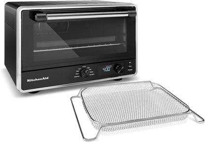 KitchenAid Digital Air Fryer Countertop Oven, KCO124BM, Black Matte