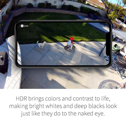 Arlo Pro 5S Spotlight Security Camera 2K HDR | Outdoor | Wire-Free with Spotlight | Dual-Band Wi-Fi Connects to The Strongest Network | 12X Zoom, 2-Way Audio, Color Night Vision, White, 4 Cameras