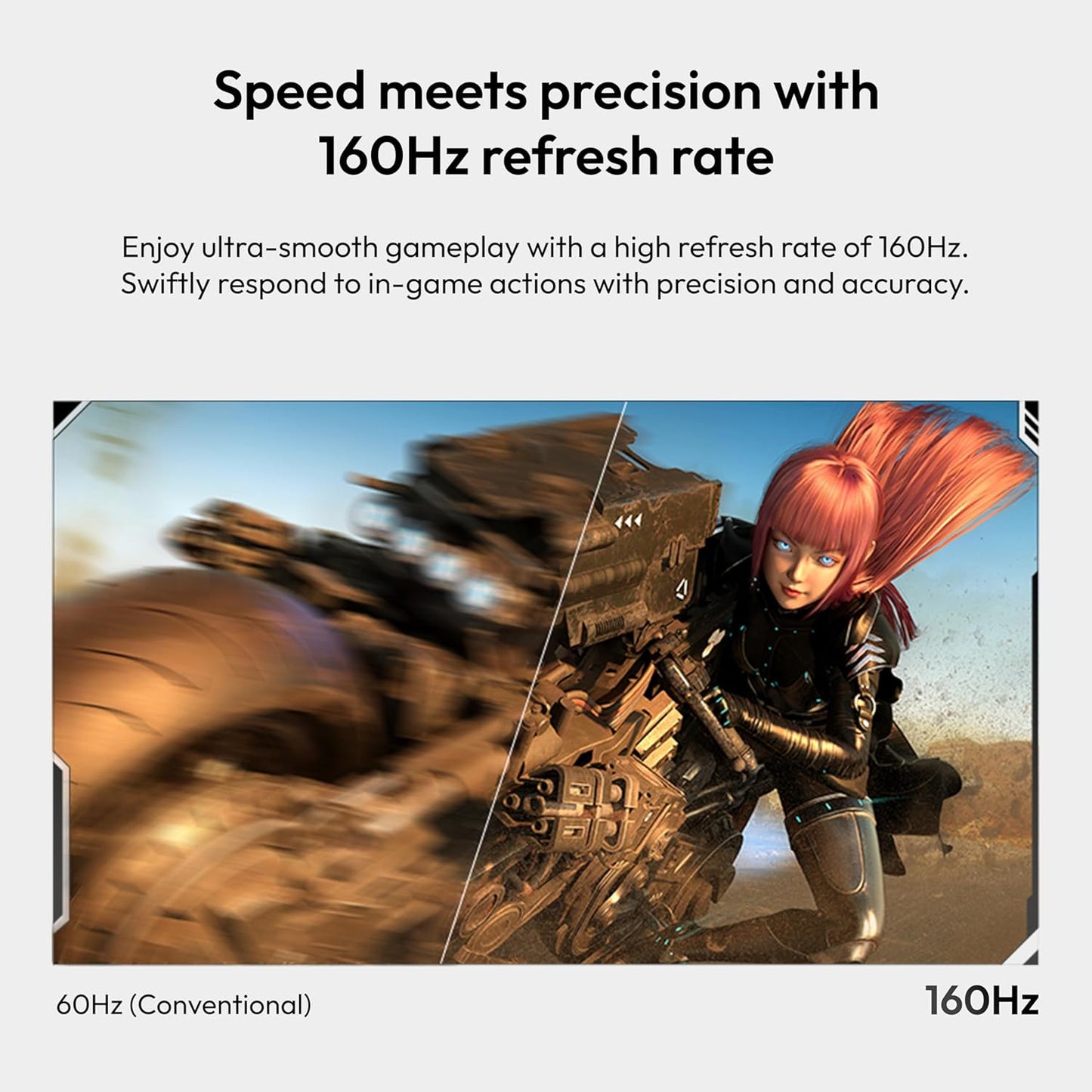 Pixio PX248 Wave 24 inch 200Hz Refresh Rate FHD 1080p Resolution Fast IPS Panel 1ms GTG Response Time Adaptive Sync Gaming Monitor with Adaptive Sync