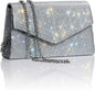GEGELE Women's Sparkly Evening Bags Glitter Rhinestone Clutch Purse for Party Prom Wedding
