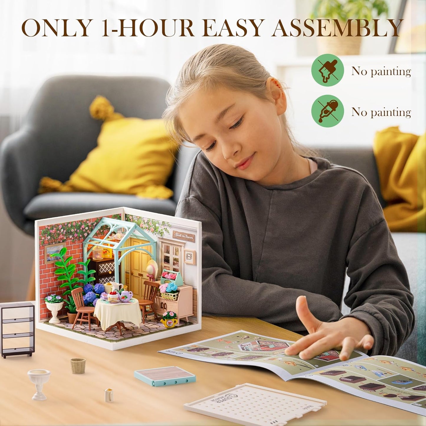 Purilite Select Super Creator DIY Plastic Miniature House