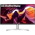 LG 27" 27BA45U-B 27" Ultrafine UHD (3840 x 2160) 4K IPS Monitor – 5ms 60Hz HDR10, DCI-P3 90%, Tilt/Height/Swivel/Pivot Adjustment, HDMI & DisplayPort, Eye Comfort, Black