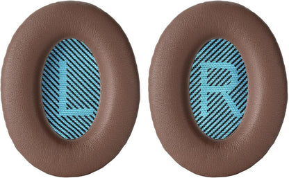 Replacement Ear Pads Earpads for Bose QuietComfort QC 2 15 25 35 Ear Cushion for QC2 QC15 QC25 QC35 SoundLink SoundTrue Around-Ear II AE2 (Black)
