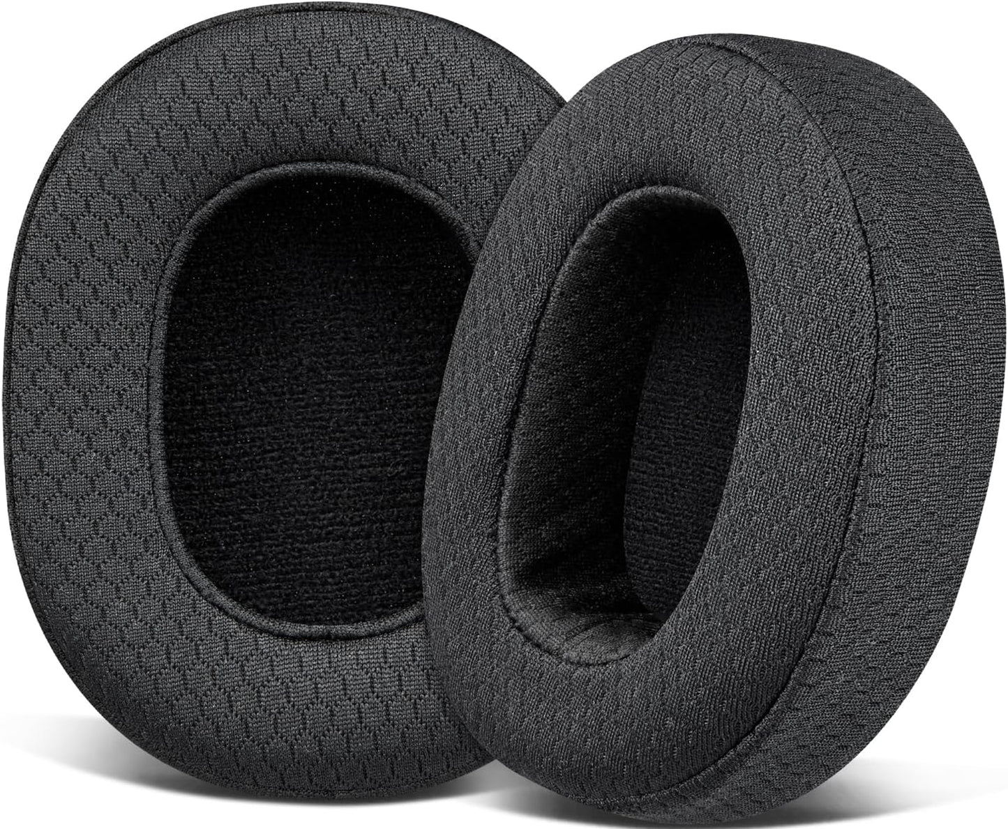 SOULWIT Replacement Earpads for Skullcandy Hesh 3/ANC/Evo & Crusher Wireless/ANC/Evo & Venue ANC Over-Ear Headphones, Ear Pads Cushions with Noise Isolation Foam - Hesh3 PL Black