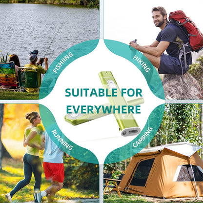 Vibis Insect Bite and Sting Relief, Rechargeable Bug Bite Itch Relief Thing Fast Symptom Relief for Mosquito Bites, Chemical-Free Treatment Natural Relief from Bug and Mosquito Bites Itching - Green