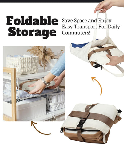 SUNNY BIRD Dual Compartment Lunch Bag Insulated Lunch Box for Women and Men (Green with Boho Strap)