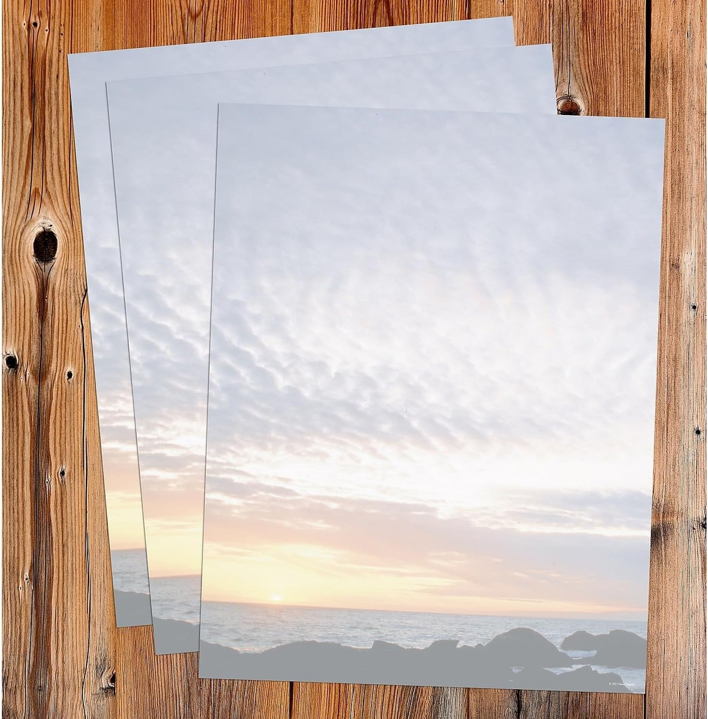 Great Papers! Morning Mist Letterhead, 80 Count, 8.5"x11" (2014250)