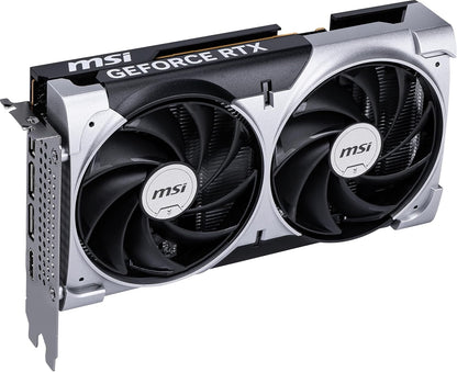MSI Gaming RTX 5060 8G Ventus 2X OC Graphics Card (8GB GDDR7,TBA-bit, Extreme Performance: 2535 MHz, DisplayPort x3 2.1a, HDMI 2.1b, NVIDIA Blackwell Architecture)