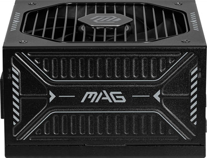 MSI MAG A750GL PCIE 5 Gaming Power Supply - Full Modular - 80 Plus Gold Certified 750W - Compact Size - ATX PSU - PuriLite