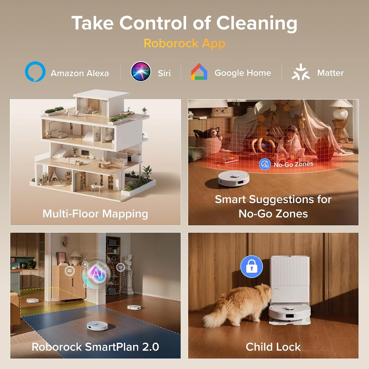 Roborock 2026 New Qrevo S Pro Robot Vacuums and Mop, 18,500Pa Suction