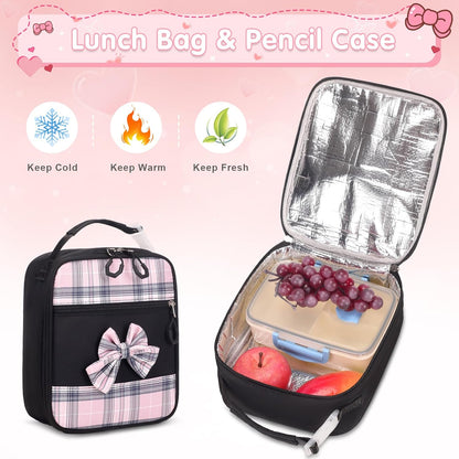 ACESAK Girls Backpack - 3PCS Backpack for Girls Cute School Backpacks for Girls Kindergarten