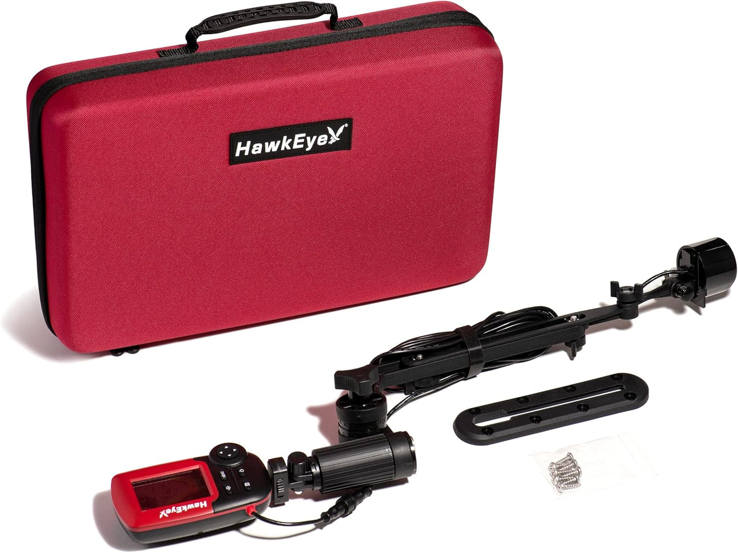 Hawkeye FISHTRAX 1C-K | PADDLESPORT Fish Finder, Red, (FT1PXC-k)