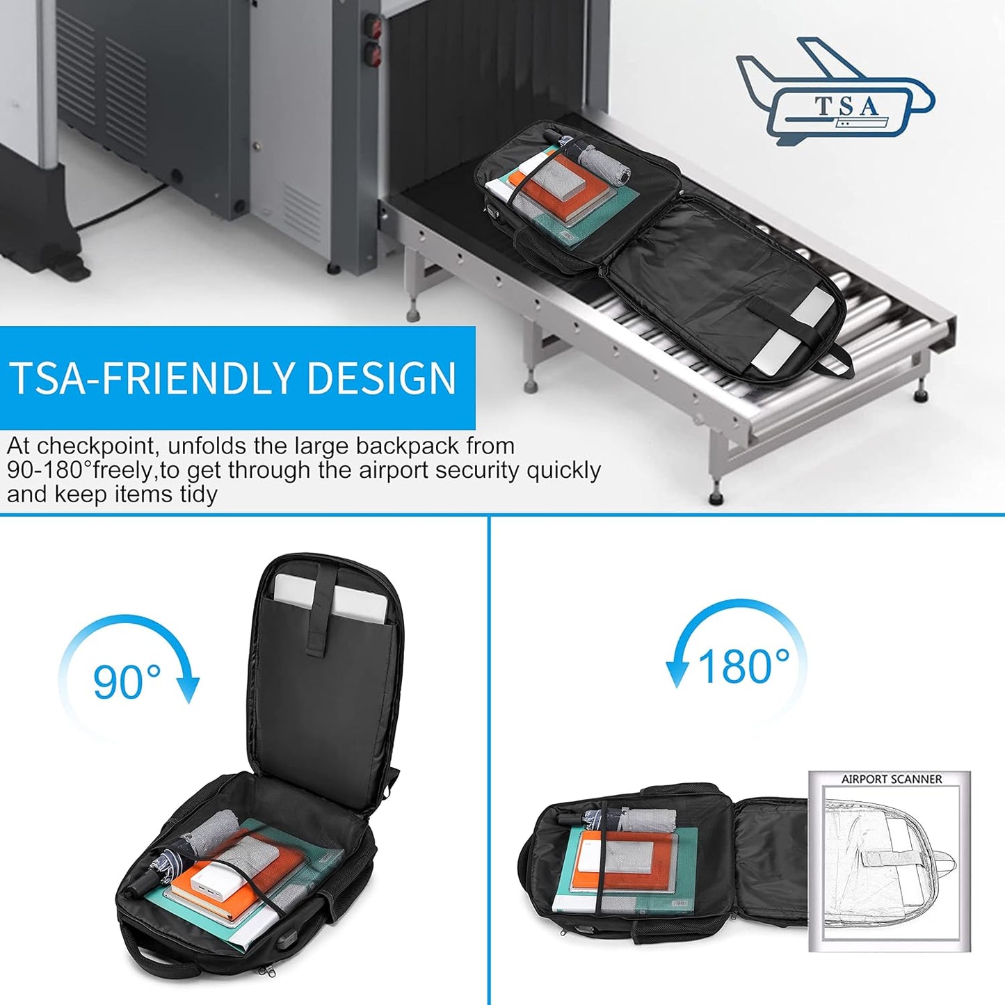 Laptop Backpack Travel Computer Backpack College Bookbag School Backpack