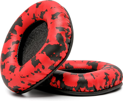 WC Upgraded Replacement Earpads for Corsair Void & Corsair Void Pro Wired & Wireless Gaming Headsets Made by Wicked Cushions | Improved Durability, Thickness, and Sound Isolation | (Speed Racer)
