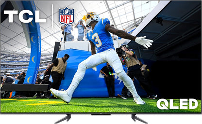 TCL 65-Inch Q6 QLED 4K Smart TV with Google TV (65Q650G-CA, 2023 Model) Dolby Vision, Dolby Atmos, HDR Pro+, Game Accelerator Enhanced Gaming, Voice Remote, Works with Alexa, Streaming UHD Television