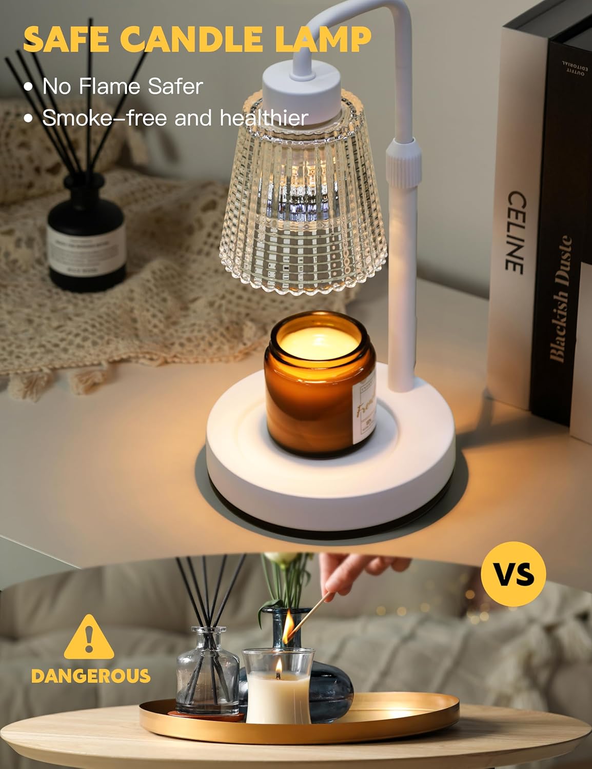 Purilite Select Candle Warmer Table Lamp