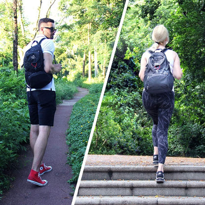 WATERFLY Hiking Backpack 20L Foldable Travel Backpack Lightweight Hiking Daypack for Outdoor Cycling Camping